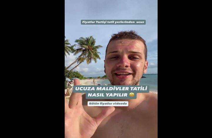 Maldivler'e giden Türk video çekip anlattı. Maldivler’de tatil Bodrum’dan daha ucuz - Resim: 17